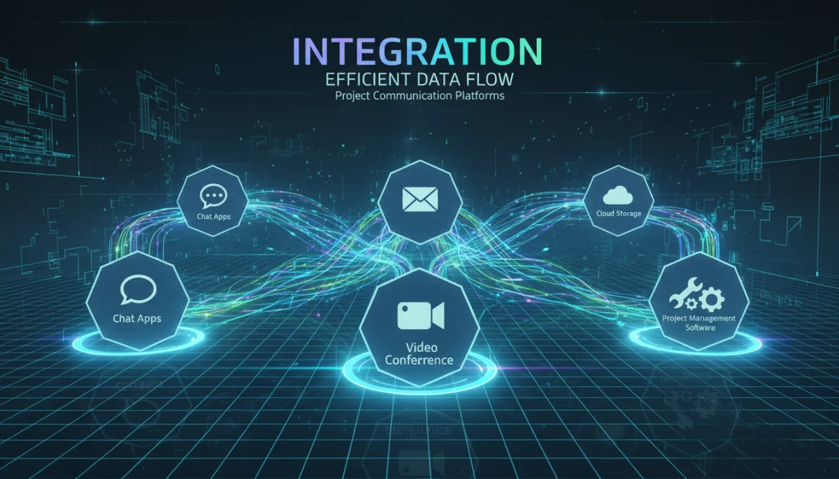 Efficient information flow across integrated communication platforms