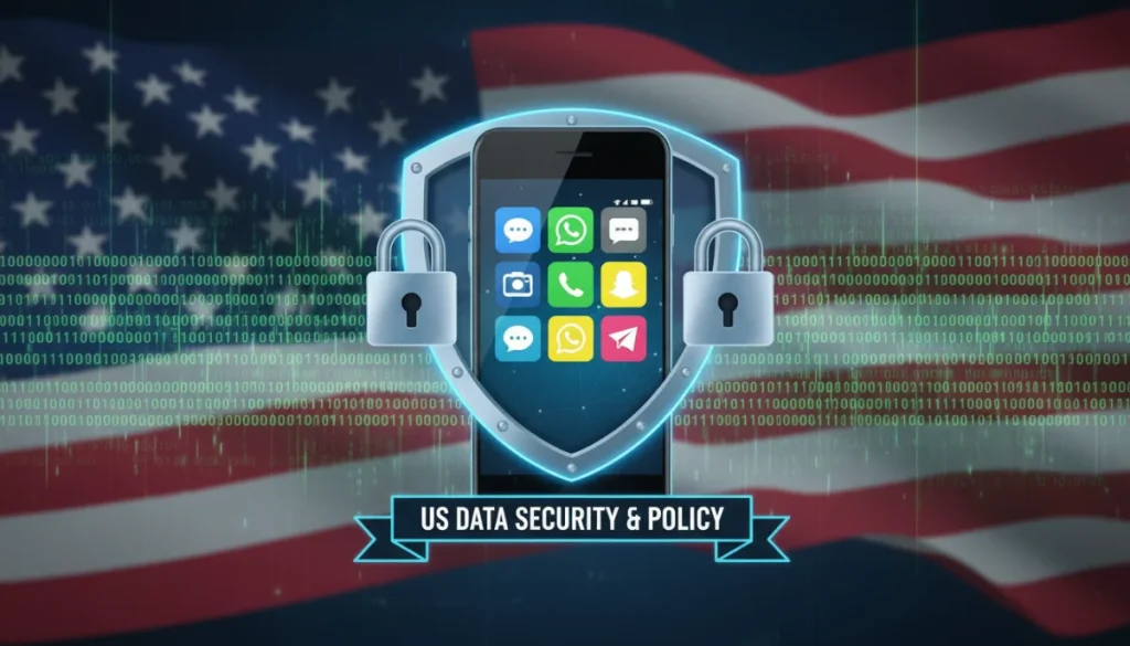Secure messaging app policies in the US