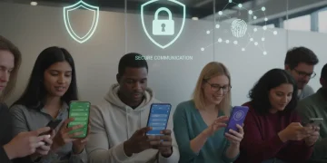 Users embracing encrypted messaging apps for enhanced privacy