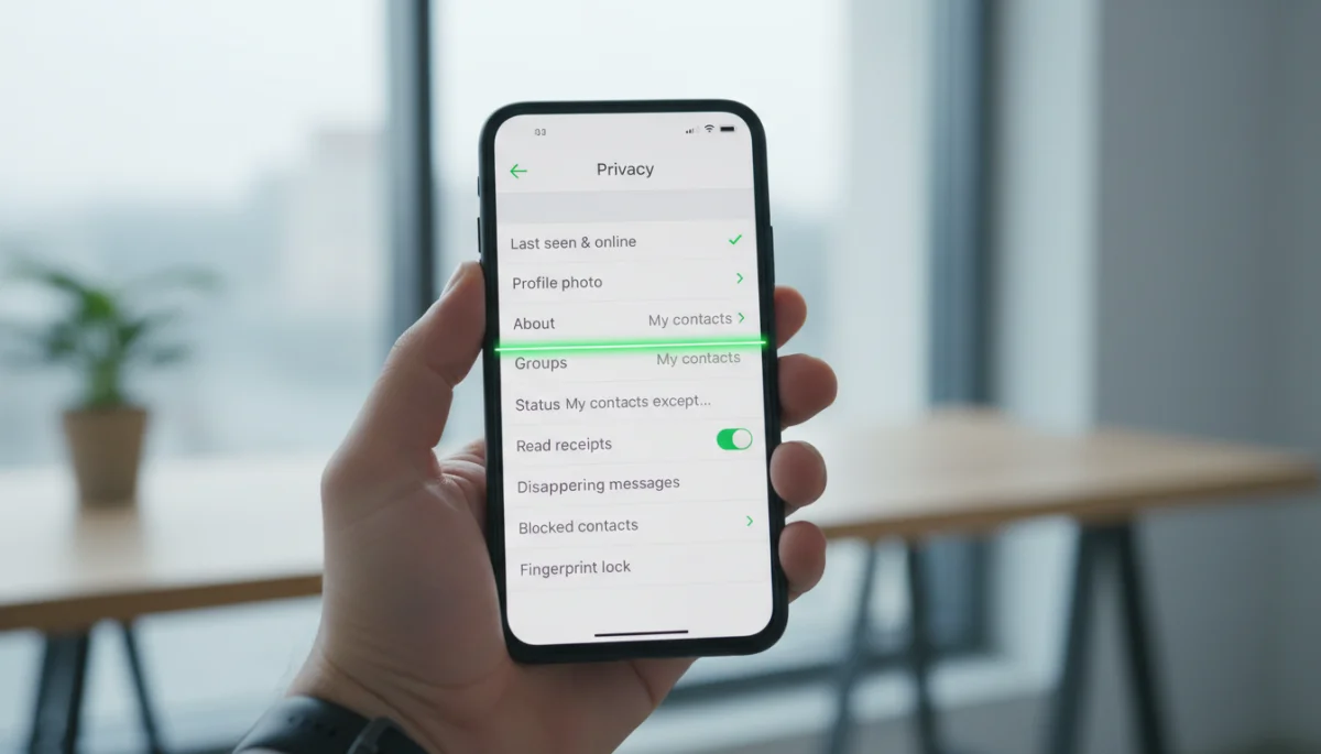 WhatsApp privacy settings user control options